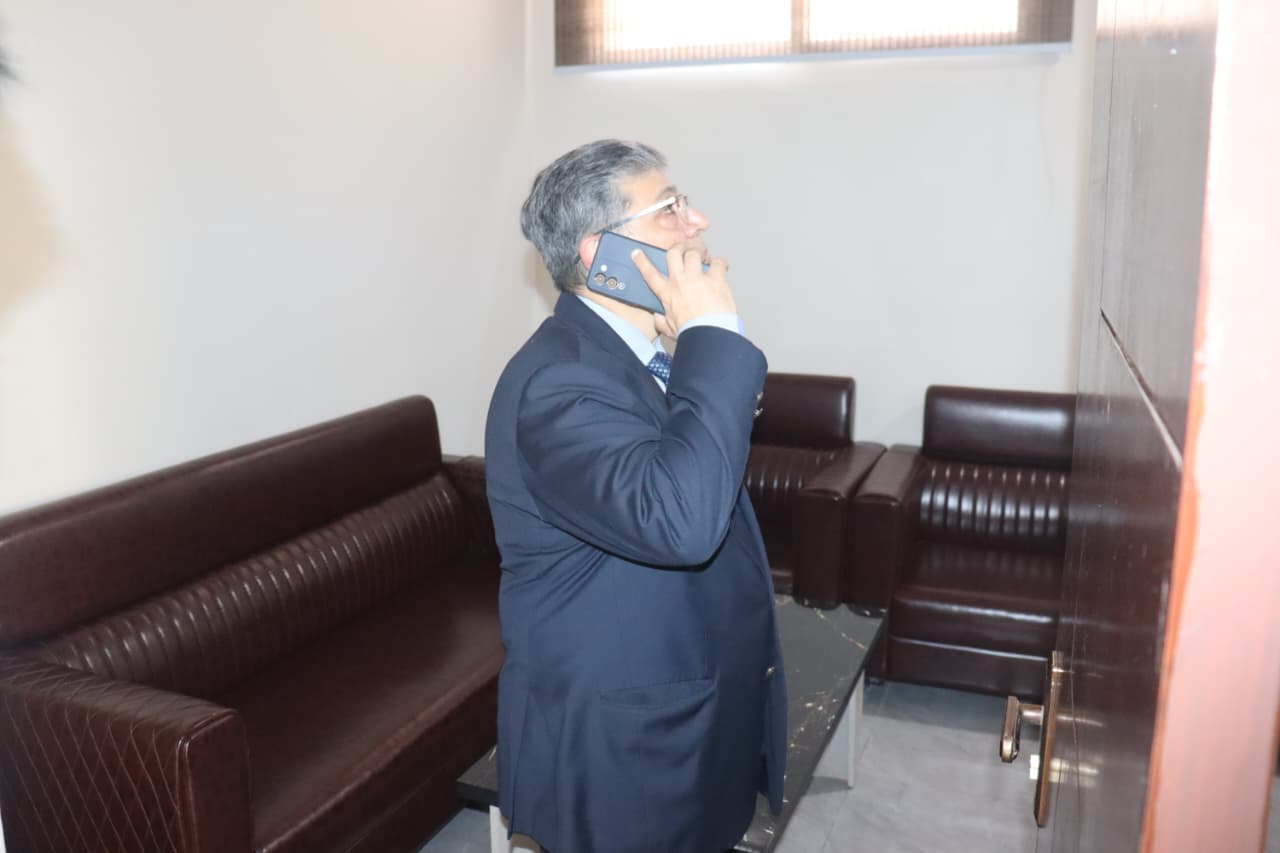 Vice Chancellor Visits Department of Allied Health Sciences